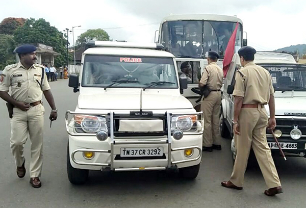ಟಿಪ್ಪು ಜಯಂತಿ: ಕೊಡಗು ಜಿಲ್ಲೆಯಾದ್ಯಂತ ಕಟ್ಟೆಚ್ಚರ; ಸಿಆರ್‍ಪಿಎಫ್ ನಿಯೋಜನೆ